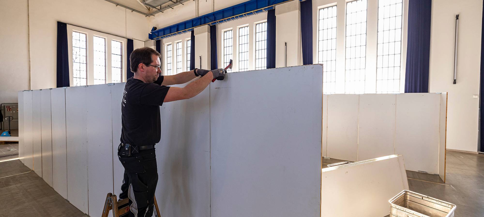 Notunterkunft Alfred-Fischer-Halle