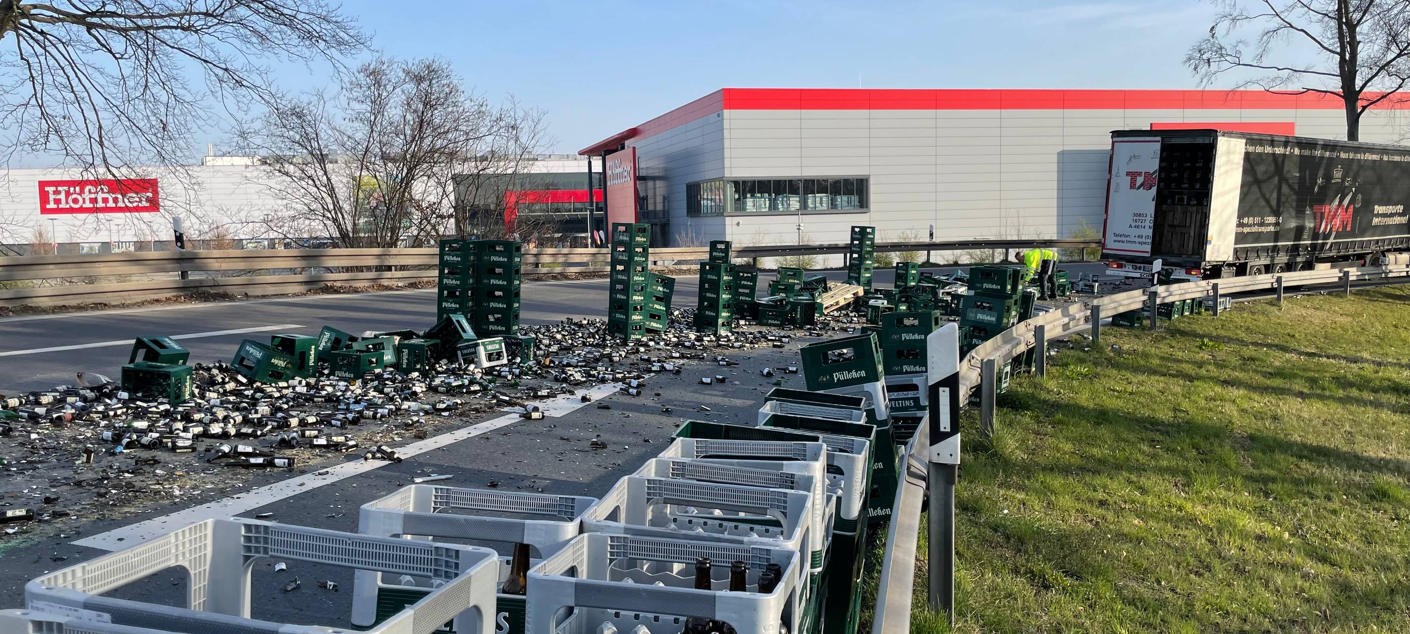 A2 Update: Auffahrt frei, Abfahrt noch gesperrt