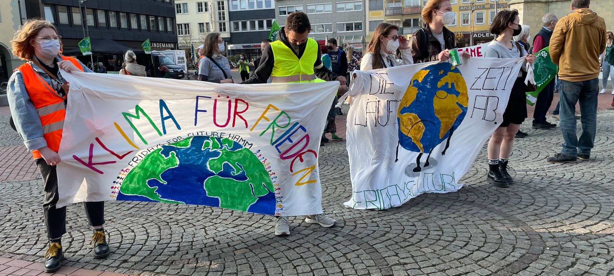 Fridays for Future (FfF) demonstriert in Hamm
