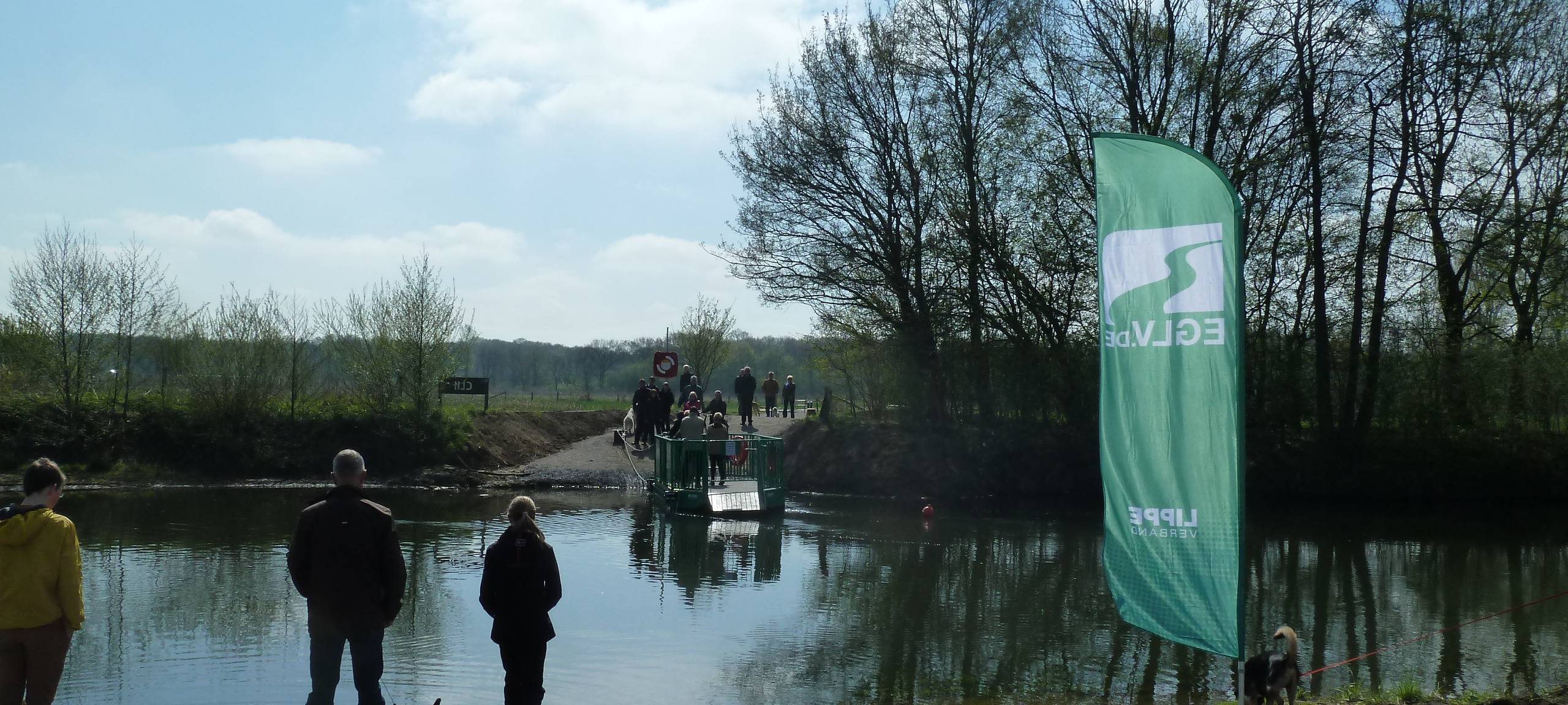 Lippefähre "Lupia" startet in Hamm