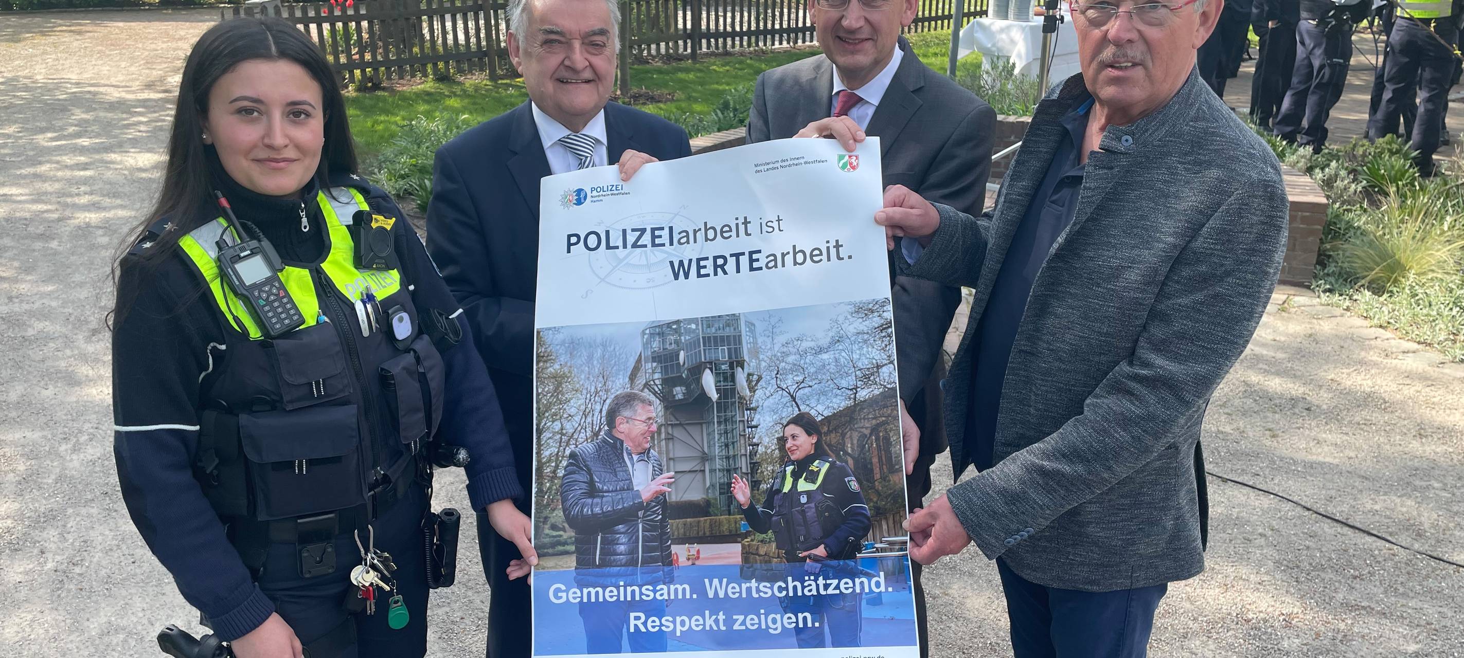 Polizei Hamm startet Kampagne für gegenseitigen Respekt