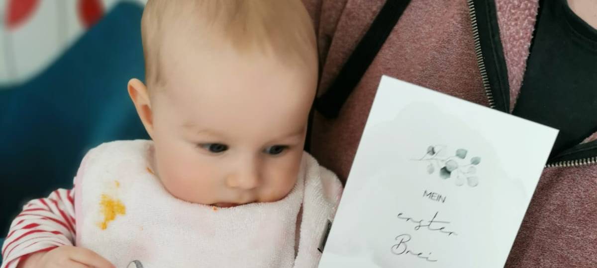 Der erste Brei: Für die Lippewelle hat Katharina Schubert ein Jahr lang Mama-Tagebuch geführt.