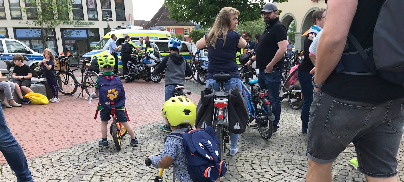 Erste Kidical Mass in Hamm