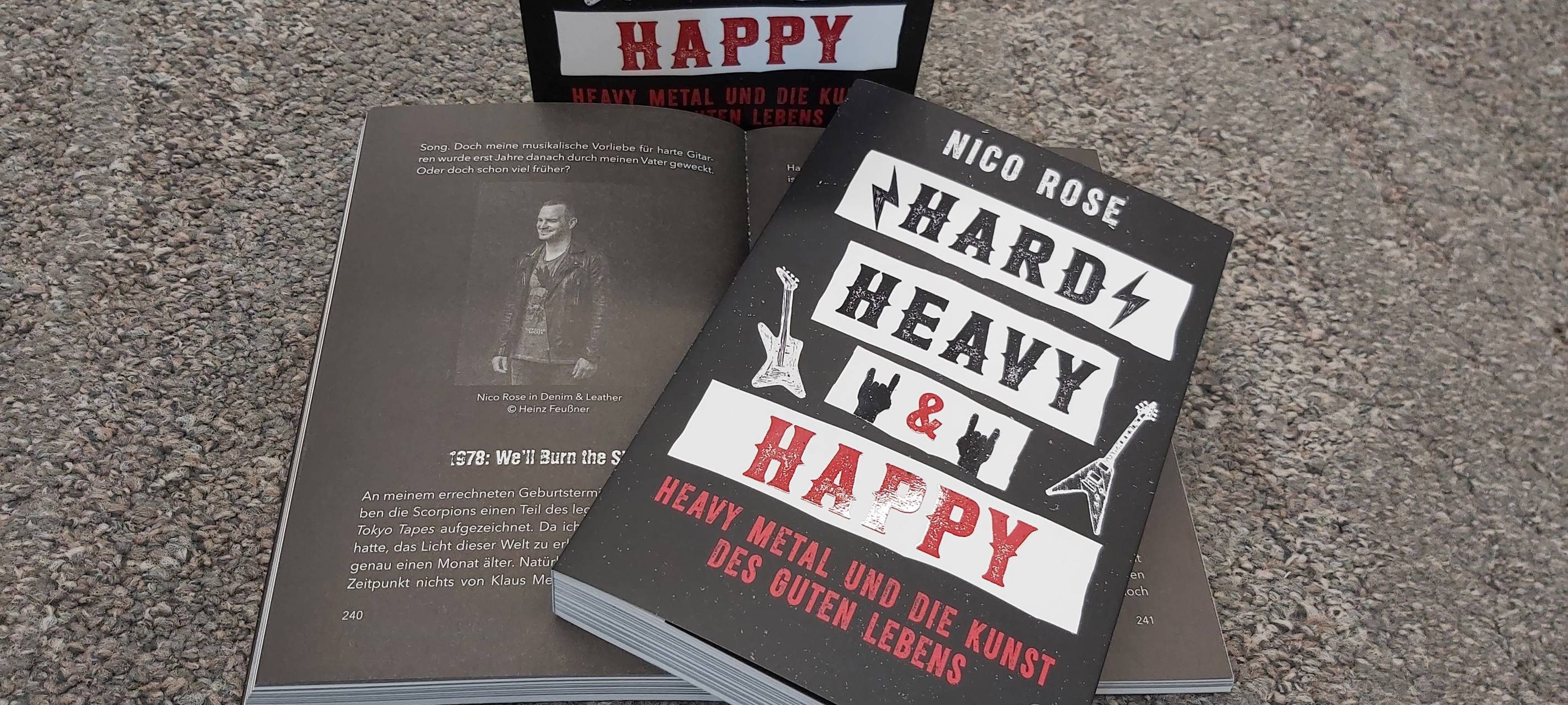Das Buch Hard, Heavy und Happy von Nico Rose