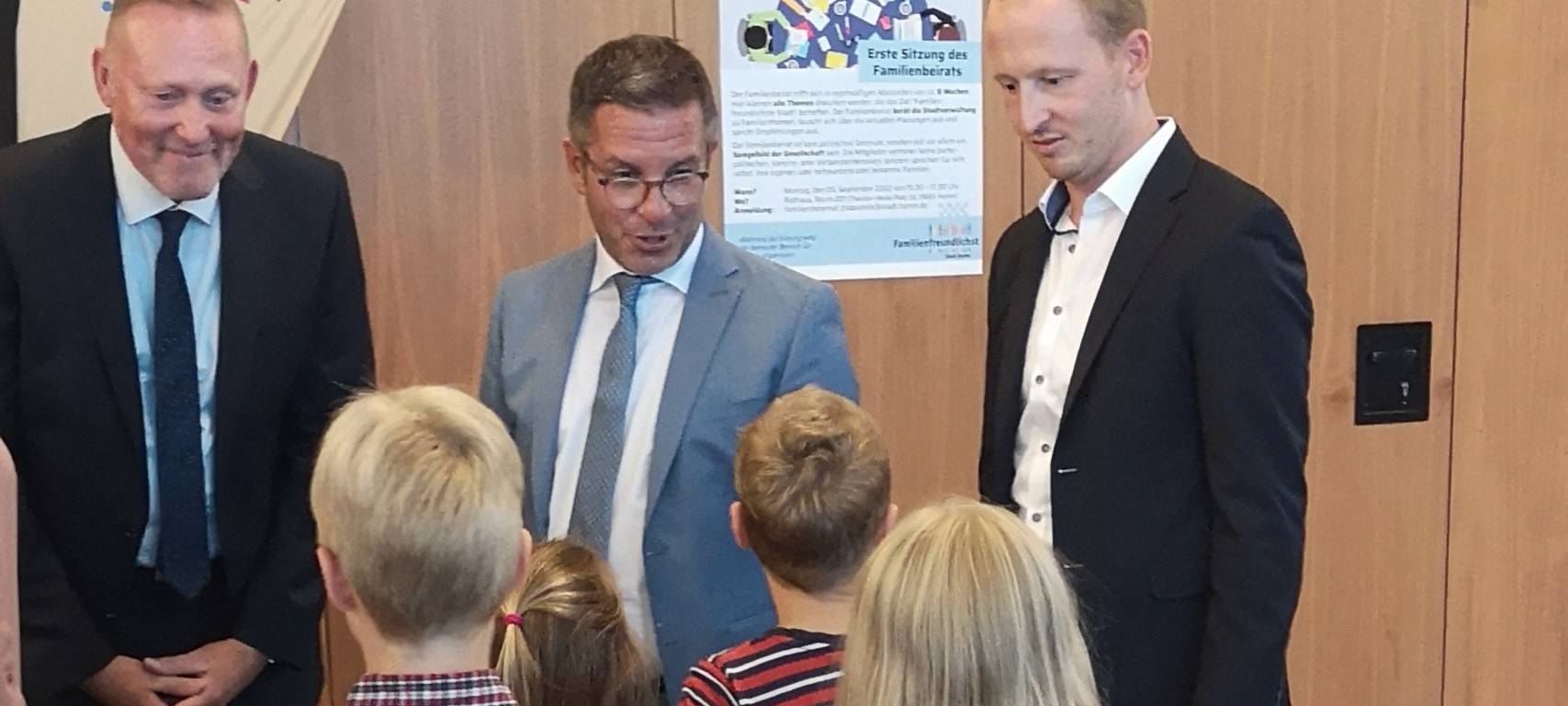 Stadtempfang Hamm dreht sich um Familienfreundlichkeit