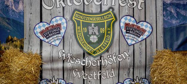 Plakat zum Oktoberfest