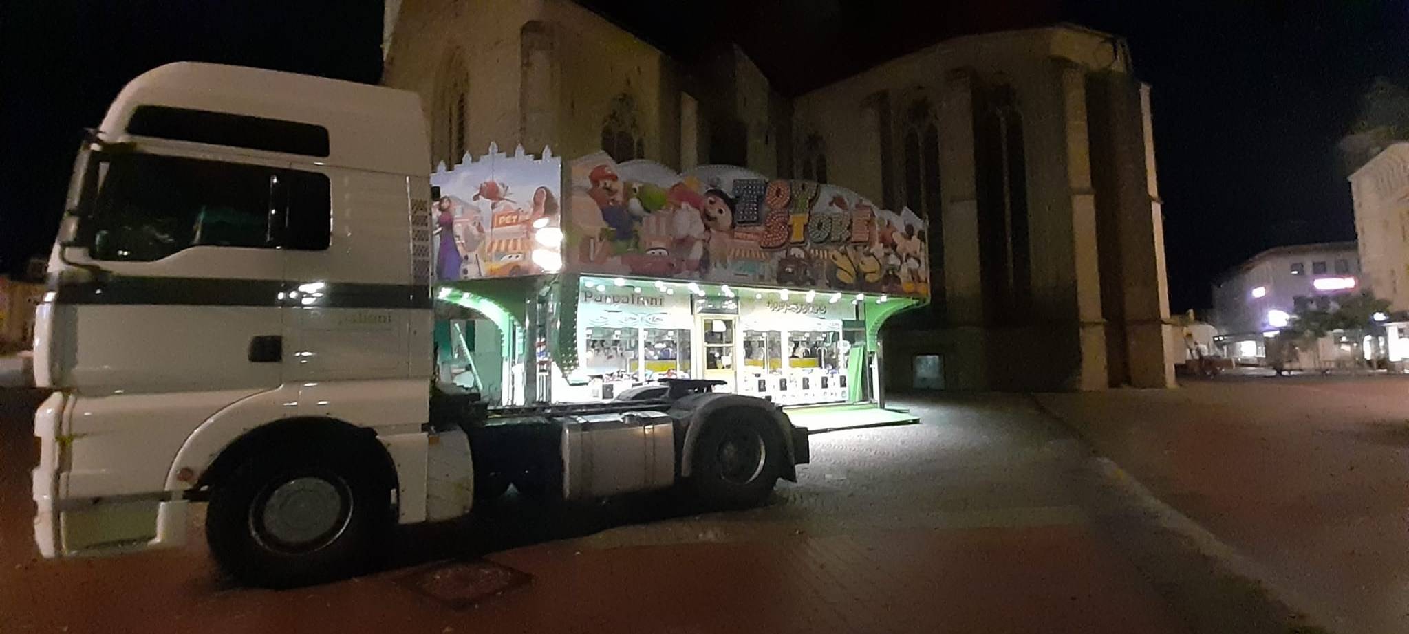 Aufbau vom Stunikenmarkt Hamm gestartet