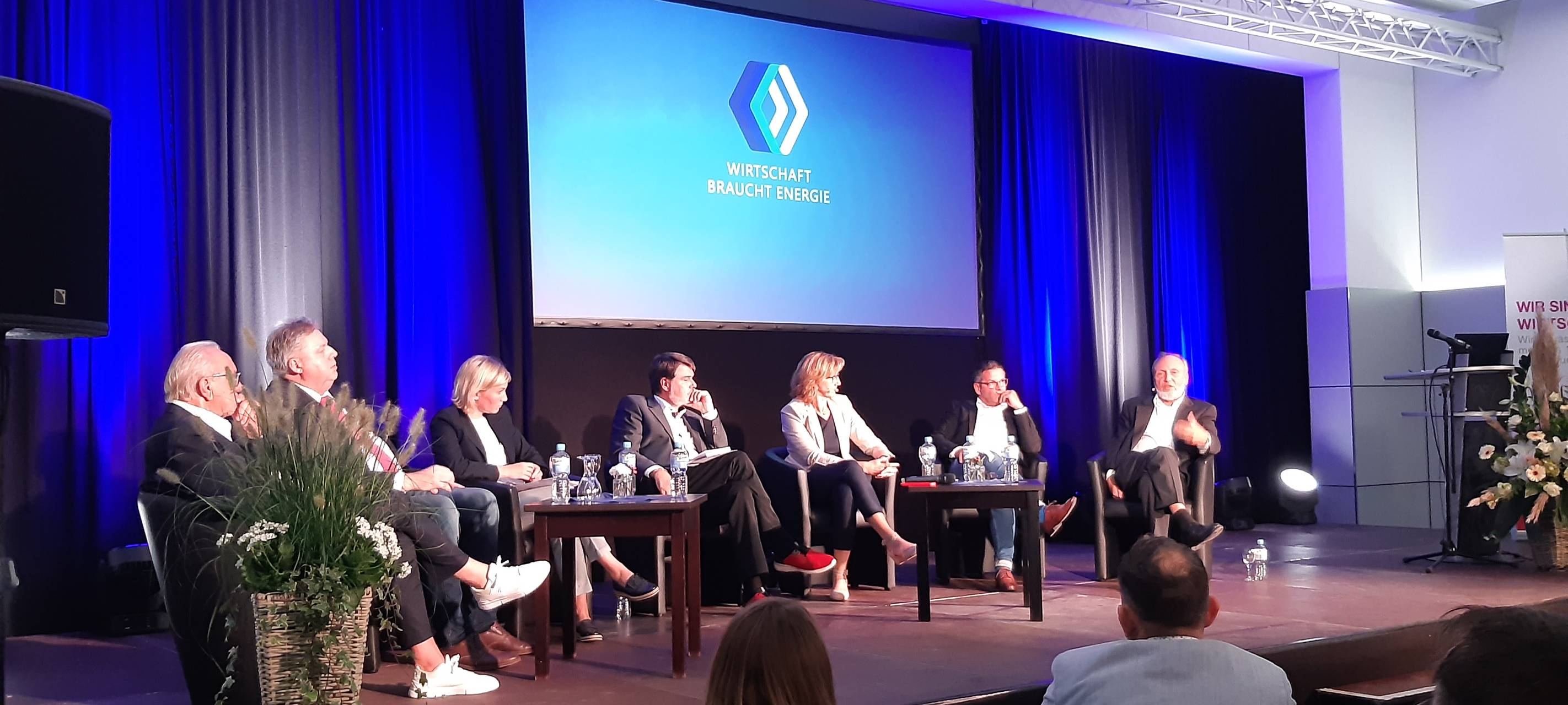 Die Podiumsdiskussion "Wirtschaft braucht Energie" war ausverkauft.