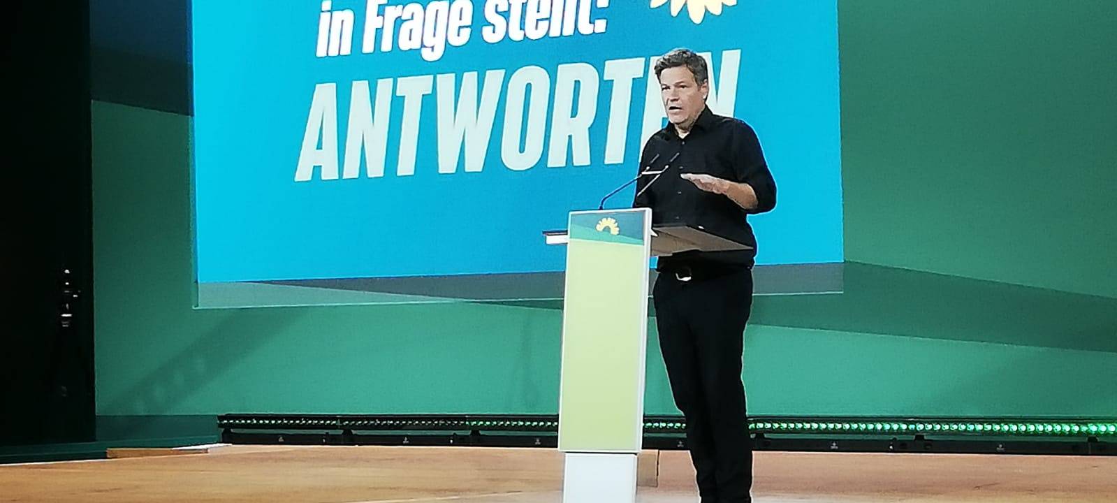 Michèle Doré aus Hamm ist beim Parteitag der Grünen dabei