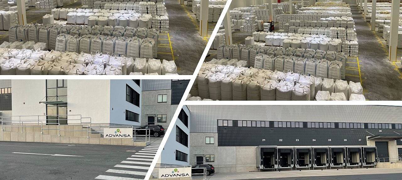 Auf dem Gelände in Uentrop produziert Advansa seit vielen Jahren Polyesterfasern.