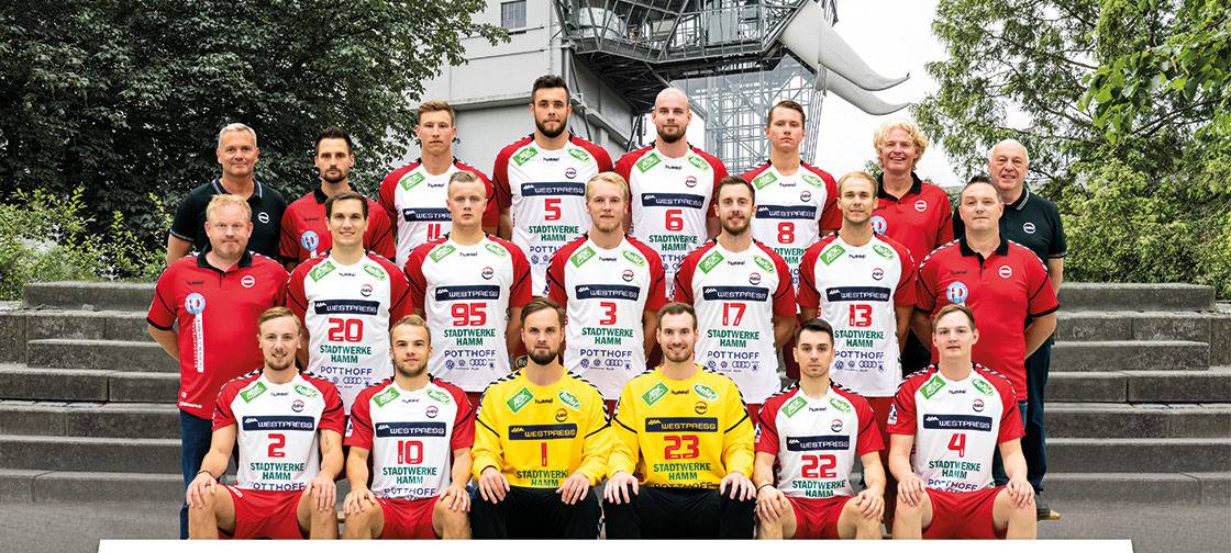 Der aktuelle Kader des ASV Hamm-Westfalen