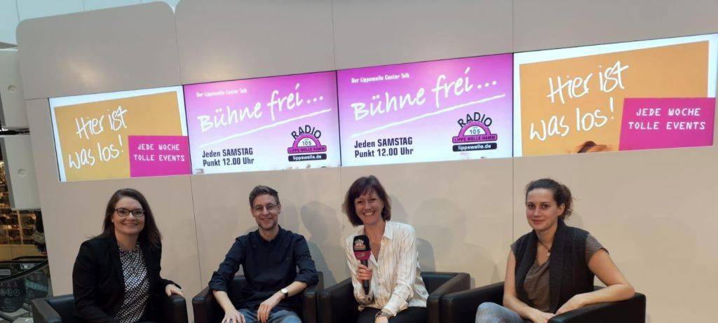 Simone Niewerth hatte Mitarbeiter der Hochschule Hamm-Lippstadt zu Gast.