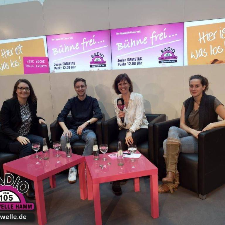 Simone Niewerth hatte Mitarbeiter der Hochschule Hamm-Lippstadt zu Gast.