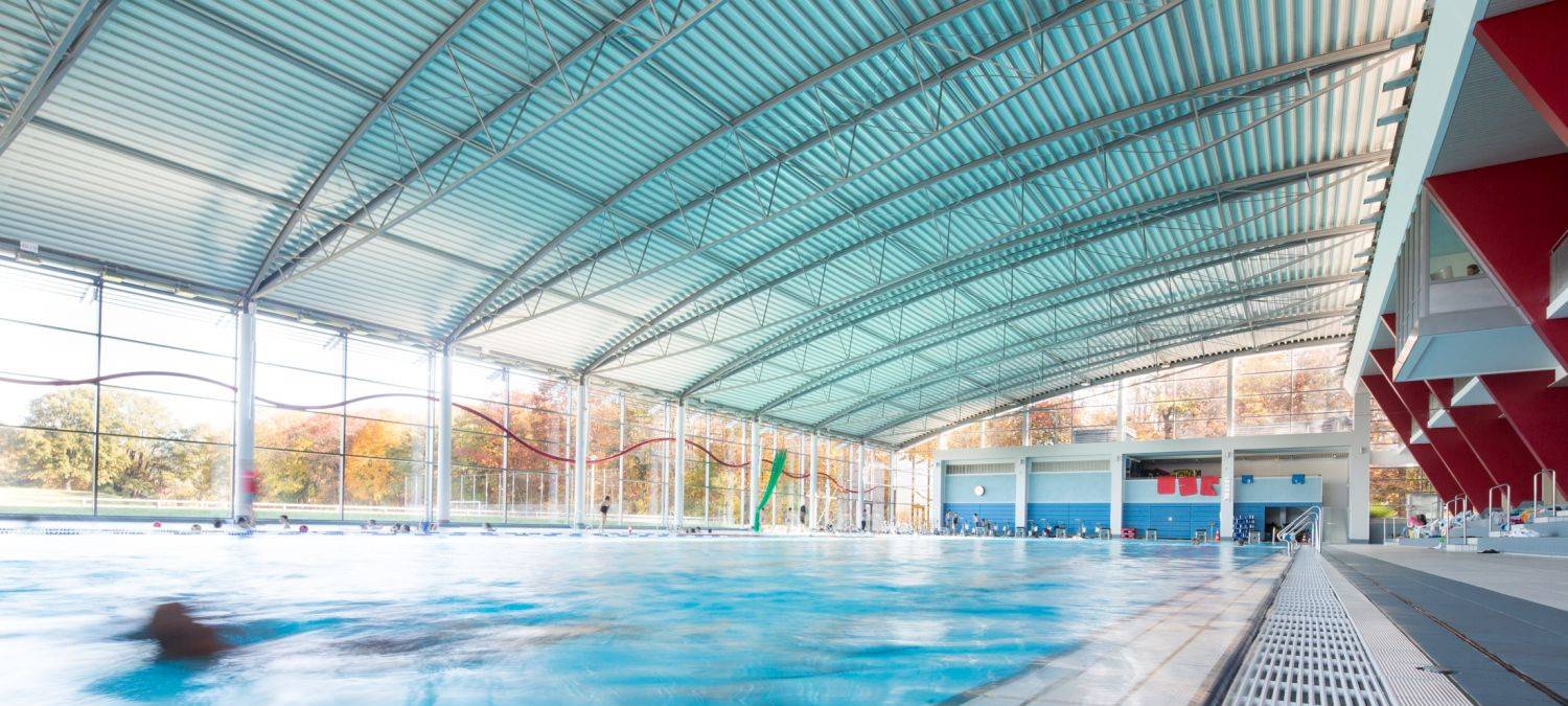 Das Sportbecken im Maximare.