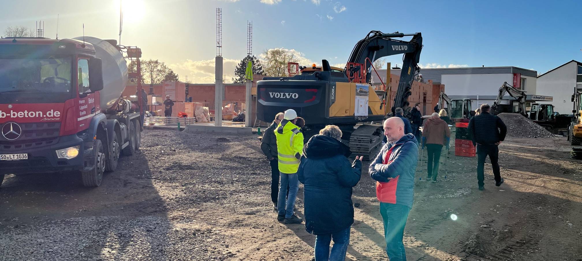 Alles nach Plan beim Netto-Neubau in Hamm-Uentrop