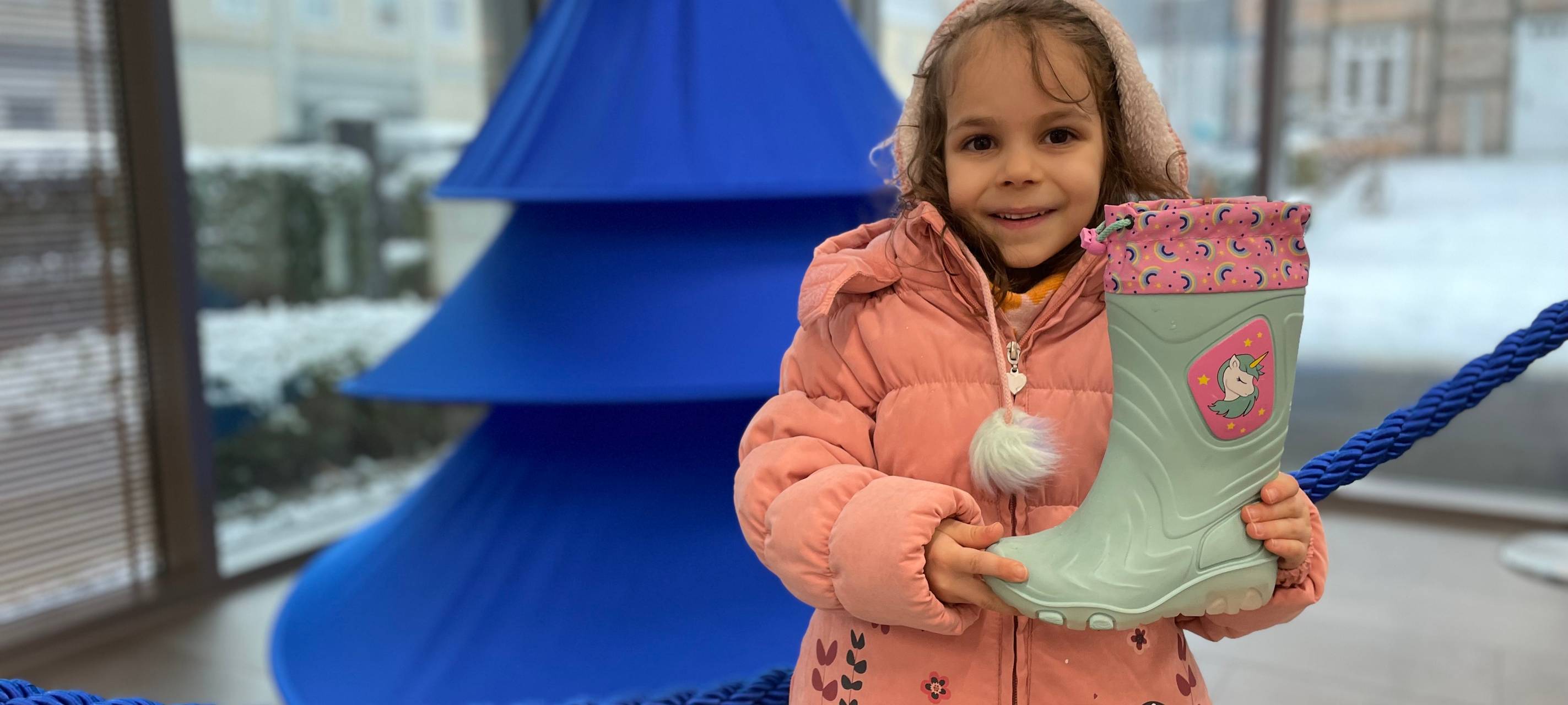 Die Nikolaus Stiefelaktion bei der Lippewelle