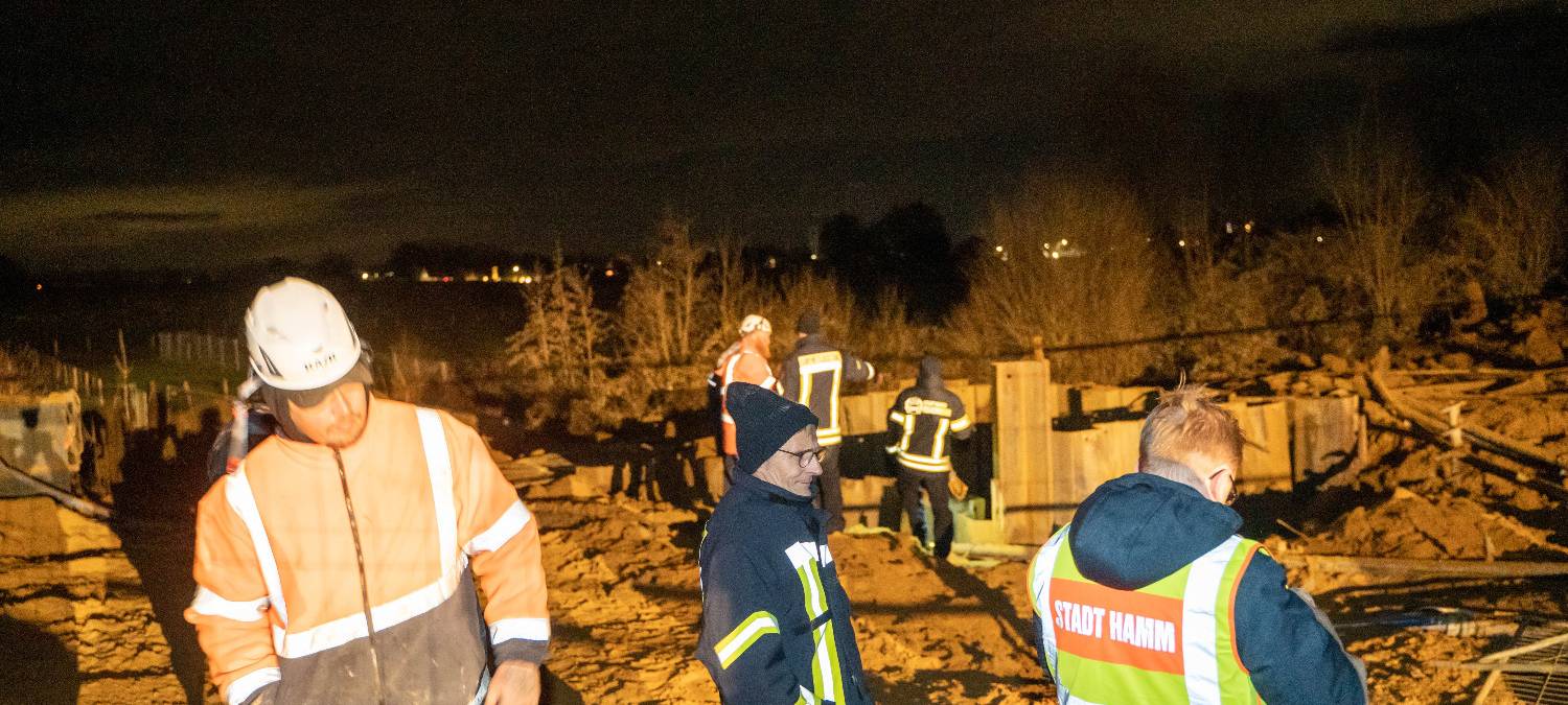 Bombe in Hamm gesprengt