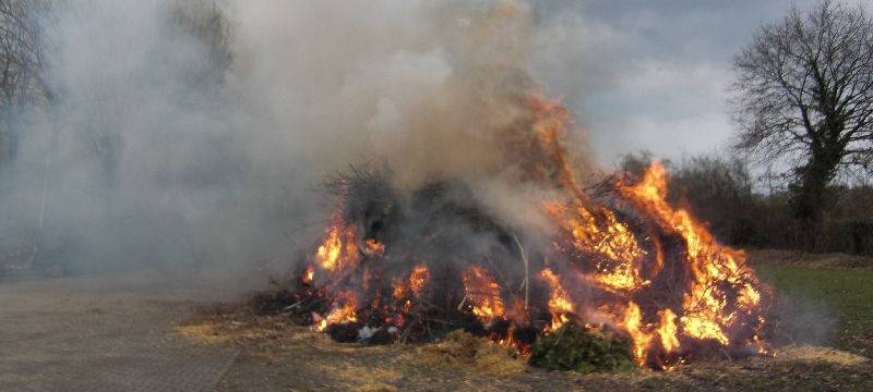 Übersicht der Osterfeuer 2024 in Hamm