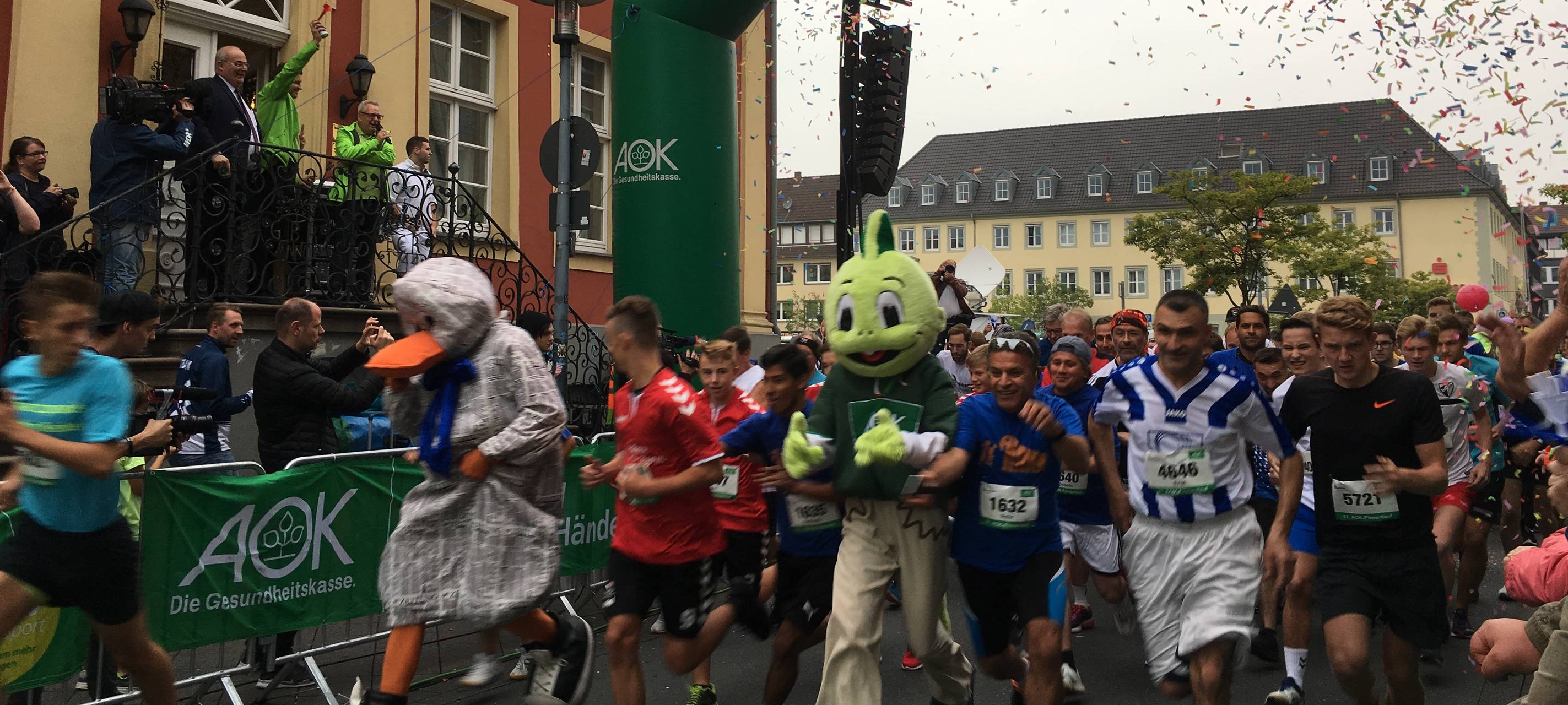 Countdown für den Firmenlauf