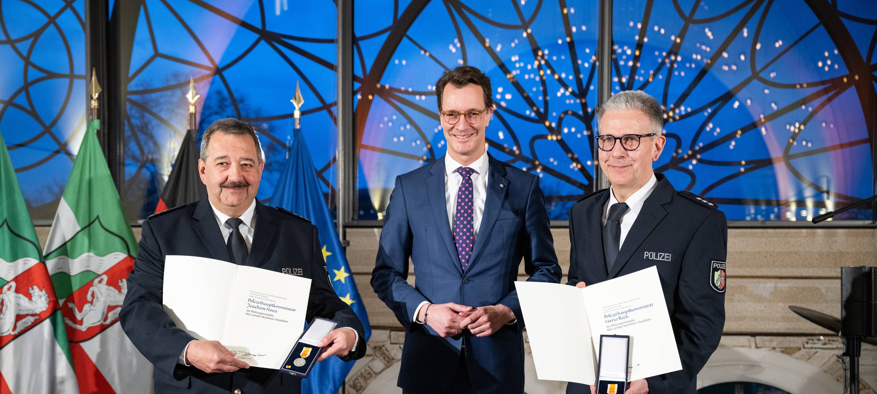 Polizisten aus Hamm als Lebensretter