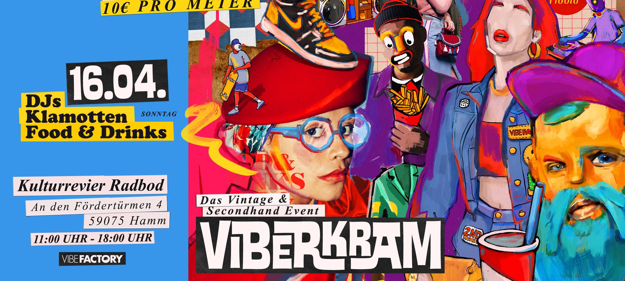 16. April: Vintage- und Klamottenmarkt