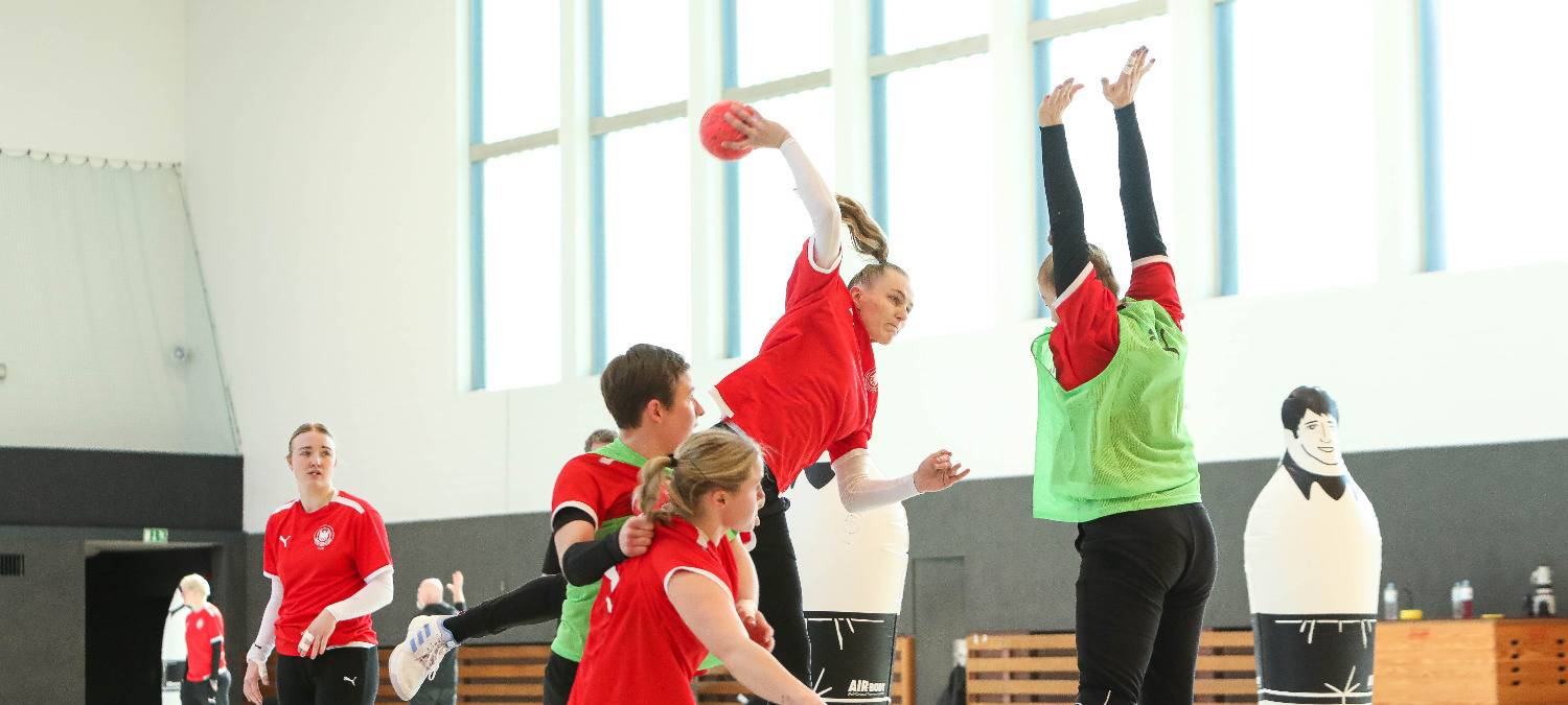 Die deutsche Handball-Nationalmannschaft der Frauen spielt in Hamm