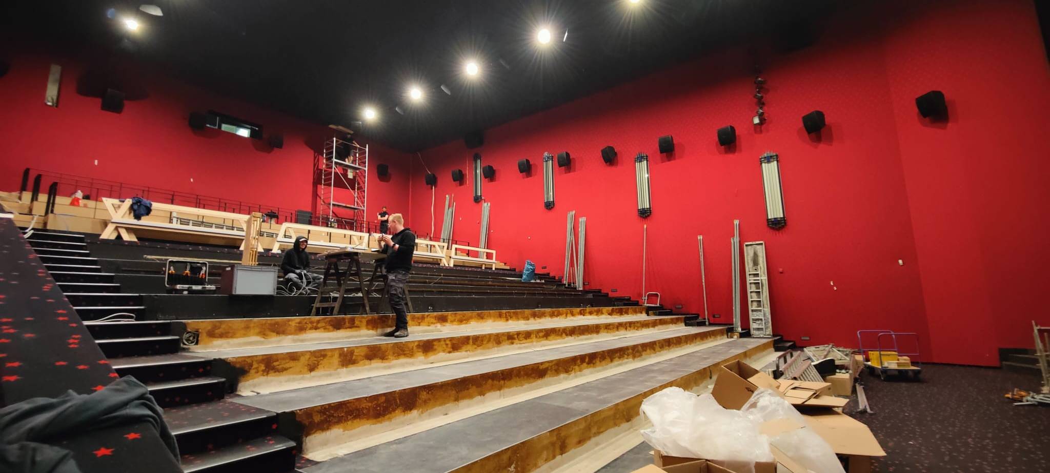 Hamm: Umbau im Cineplex-Kino läuft