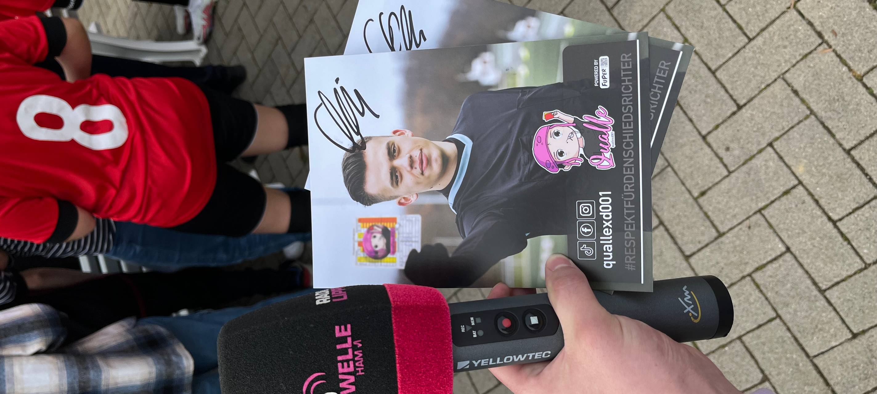 Schiedsrichter QualleXD bei Spiel in Bockum-Hövel in Hamm