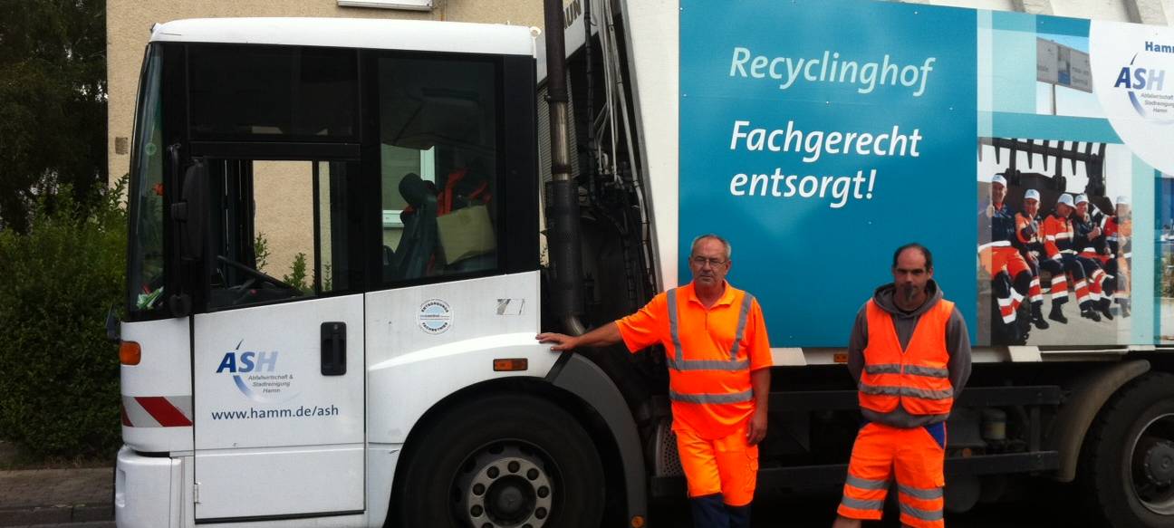 Umweltmobil in Hamm unterwegs