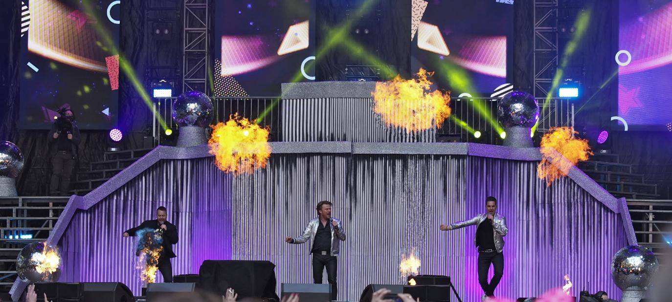 Die 90er Live Party in der Veltins Arena