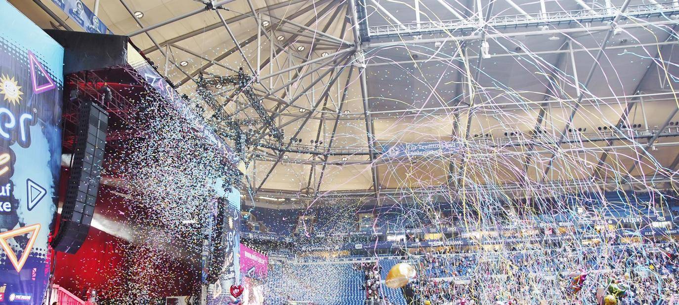 Die 90er Live Party in der Veltins Arena