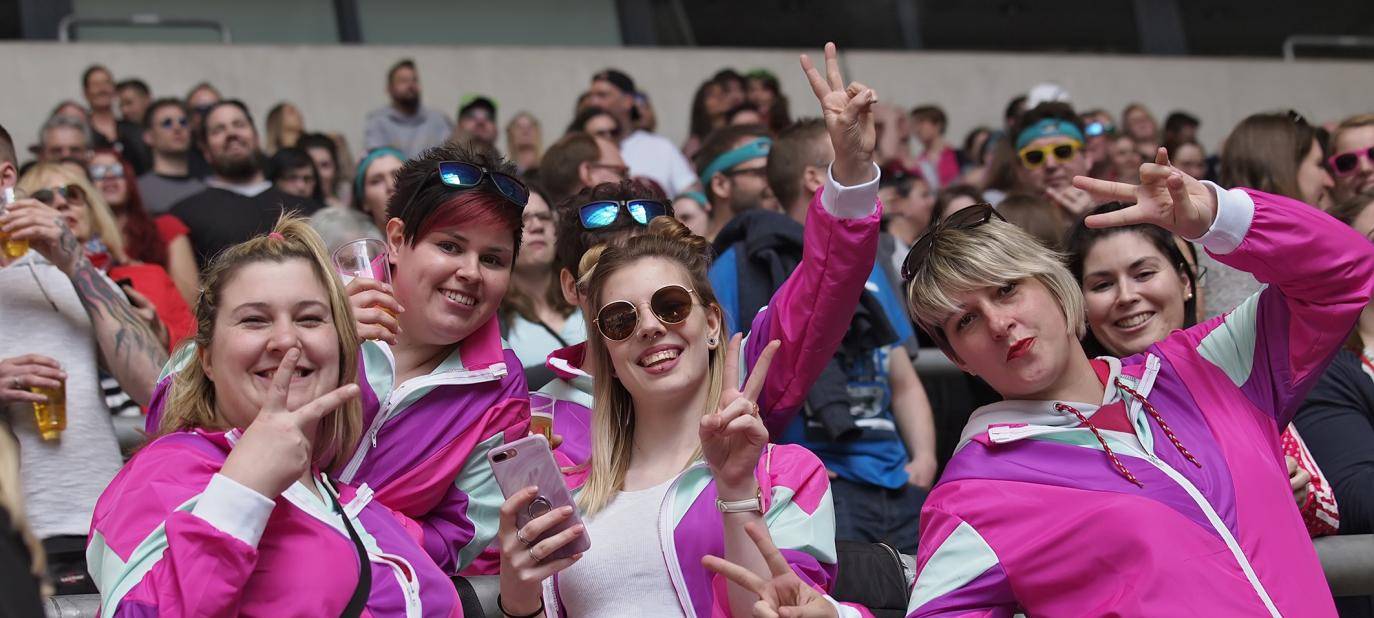 Die 90er Live Party in der Veltins Arena