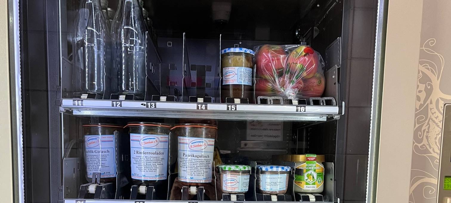 Bauern in Hamm verkaufen ihre Lebensmittel aus dem Automaten