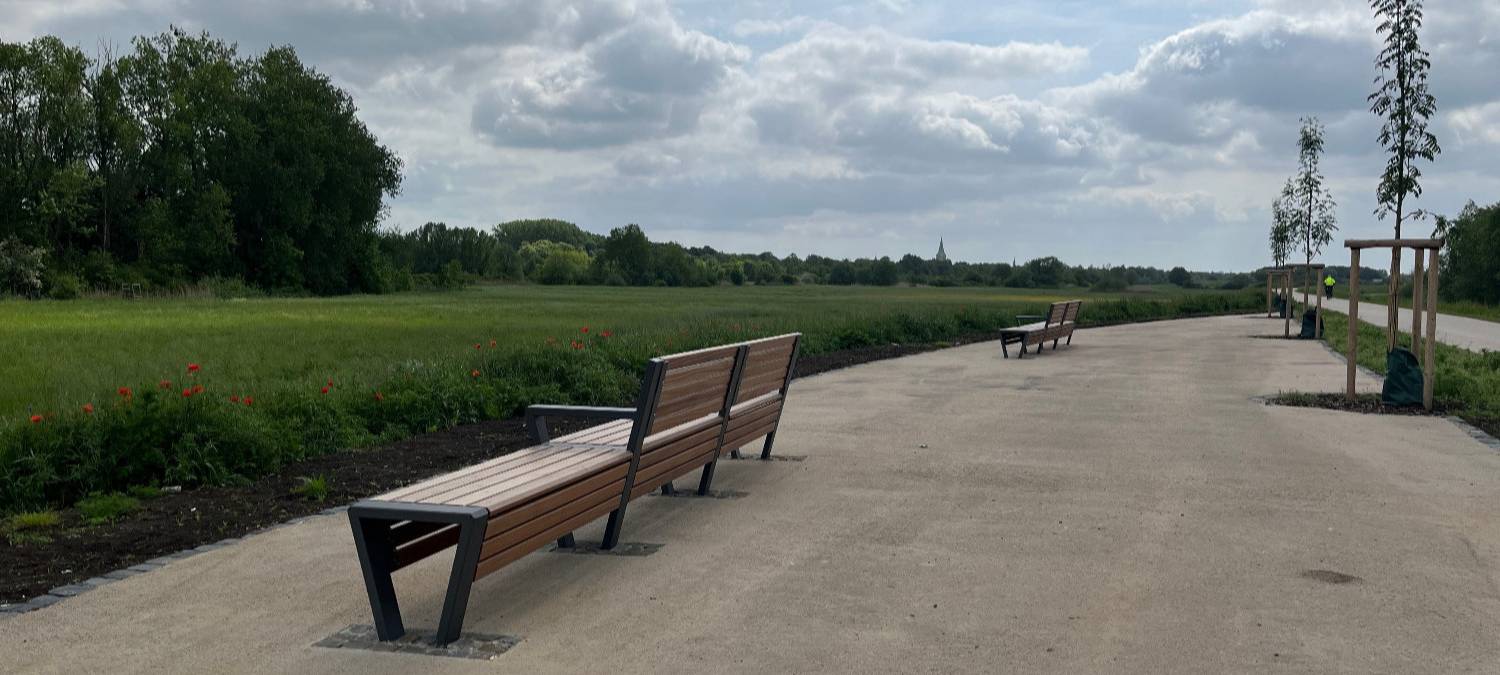 Erster Blick in den Erlebensraum Lippeaue in Hamm