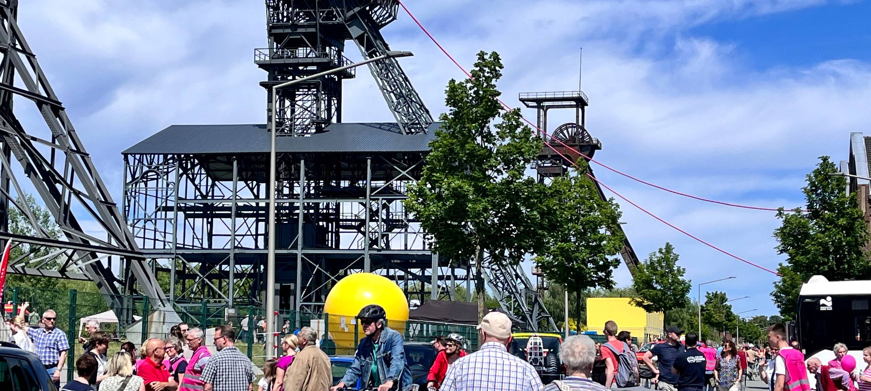 Kunstaktion "Die Strecke" begeistert in Hamm Bockum-Hövel