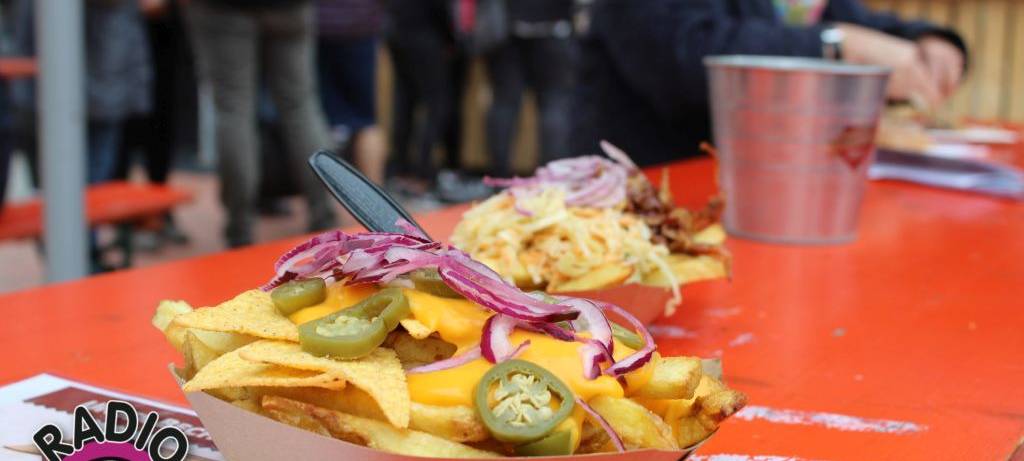 Streetfood-Markt in der Innenstadt in Hamm