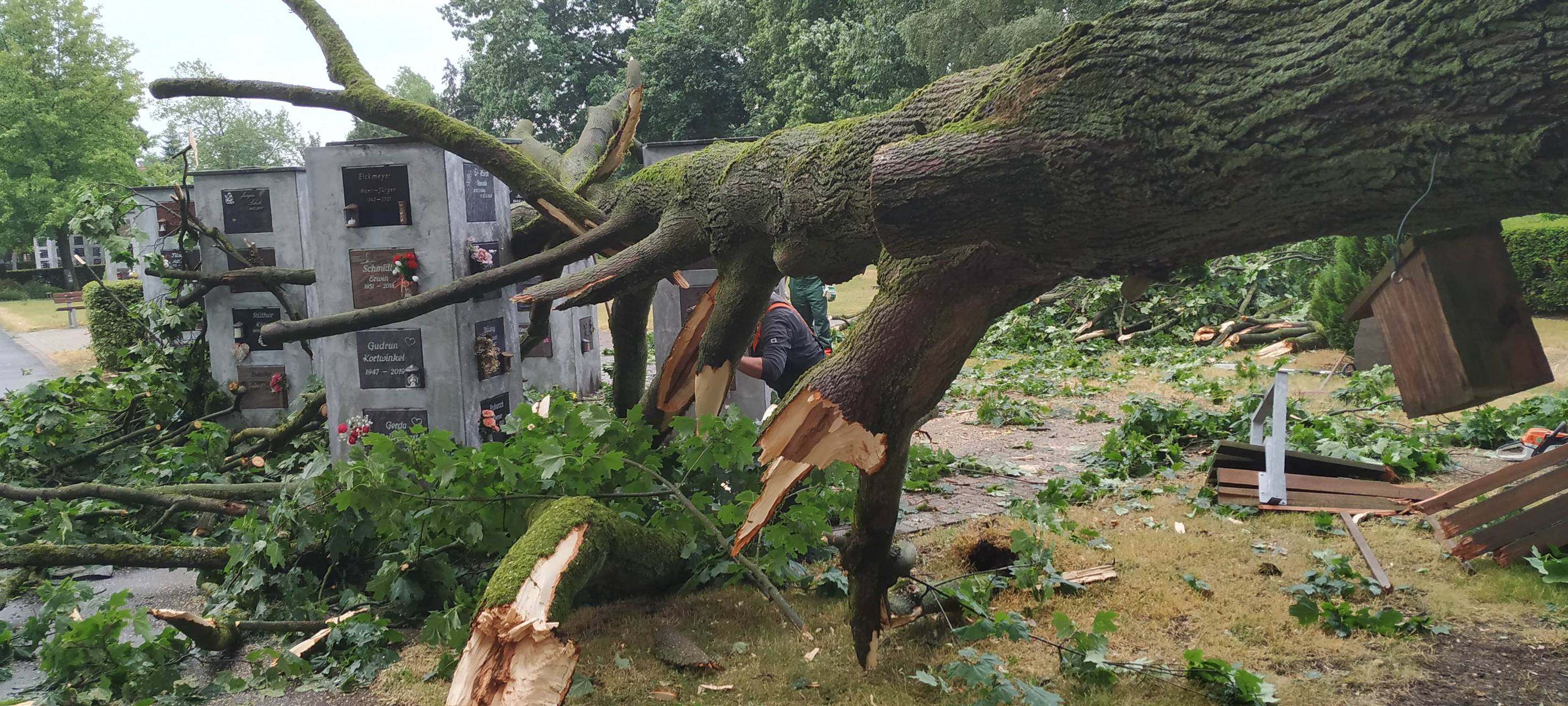Nach Unwetter: Viele Einsätze für Feuerwehr Hamm