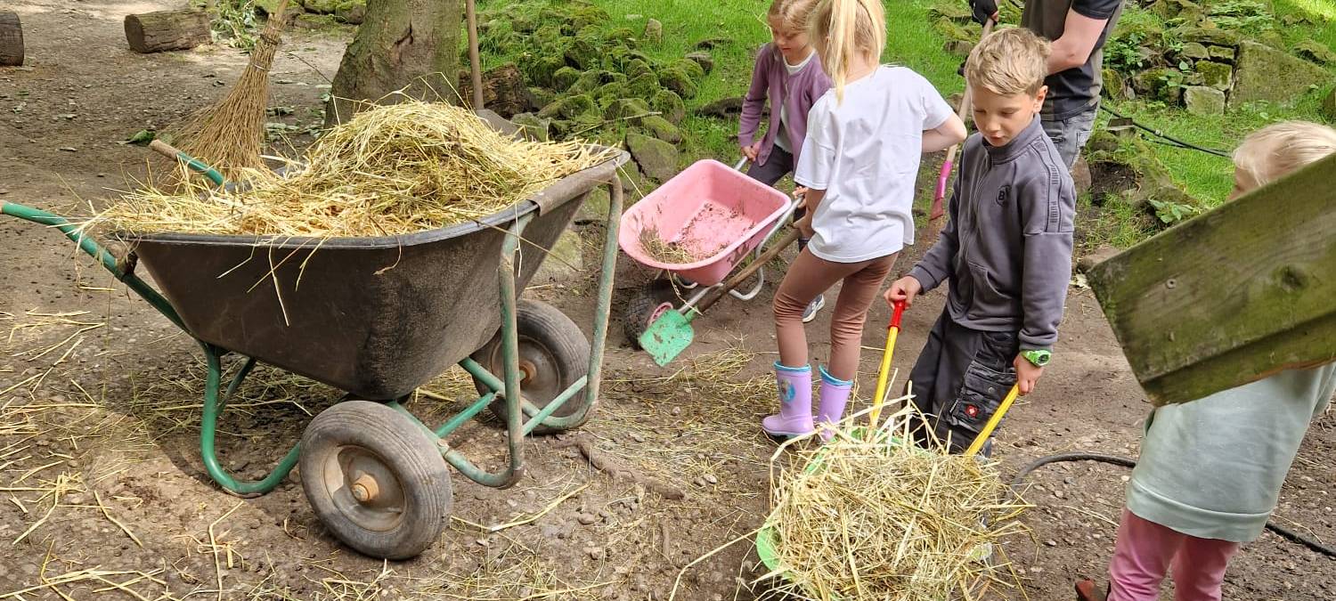 Mini-Tierpfleger im Tierpark Hamm