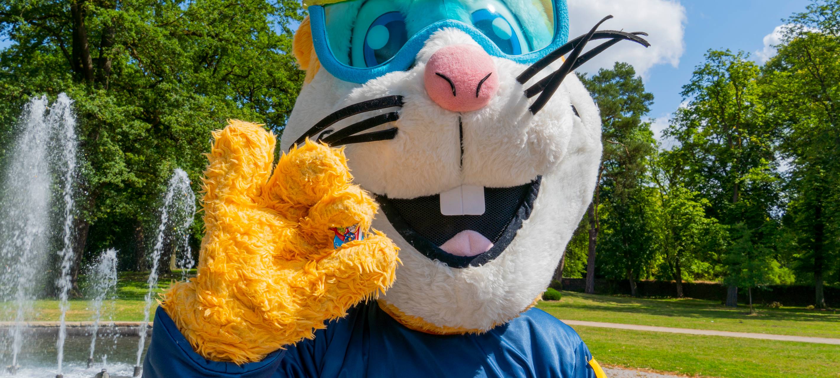 Auch Maskottchen Conrad ist beim 16. Sattel-Fest am 23. Juli wieder mit am Start.