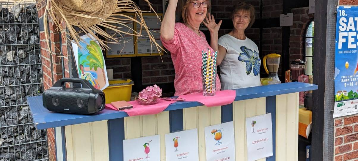 Tausende Radfahrer beim Sattelfest zwischen Hamm und Soest