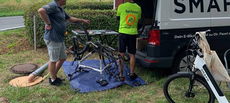 Tausende Radfahrer beim Sattelfest zwischen Hamm und Soest