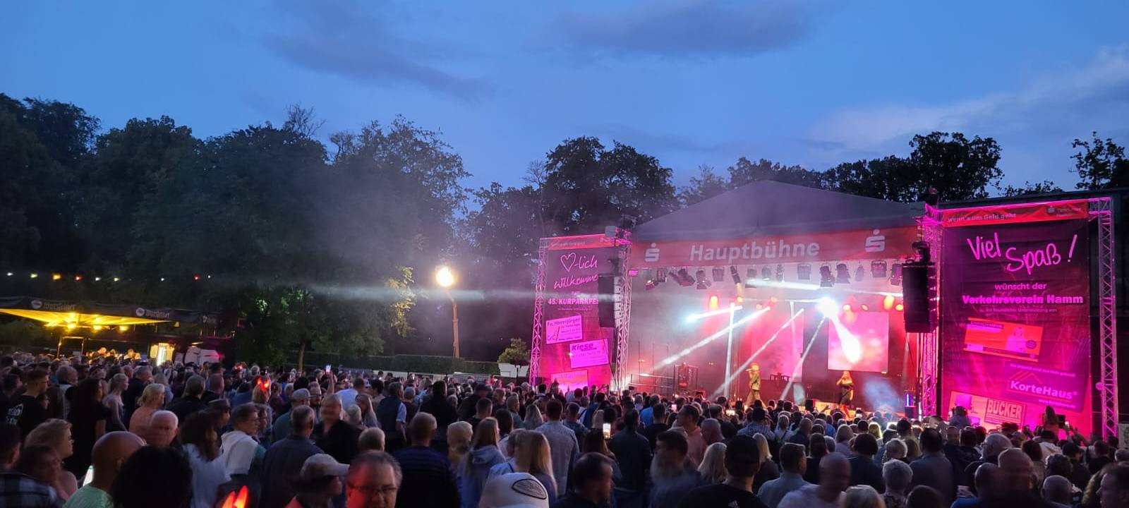 10.000 Besucher beim Kurparkfest in Hamm