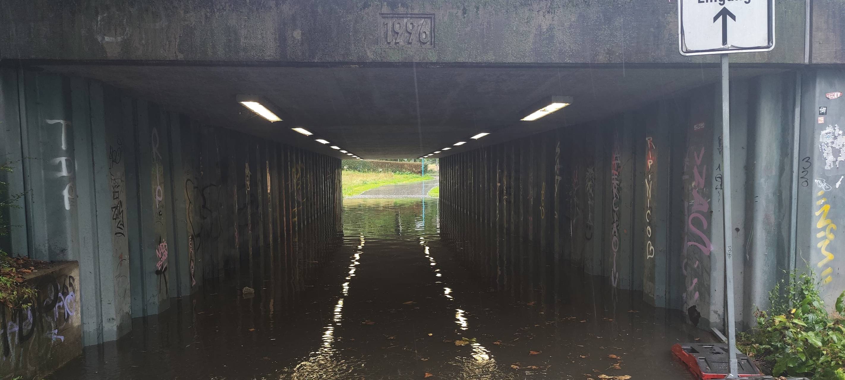Unwetter in Teilen von Hamm war Jahrhundertregen