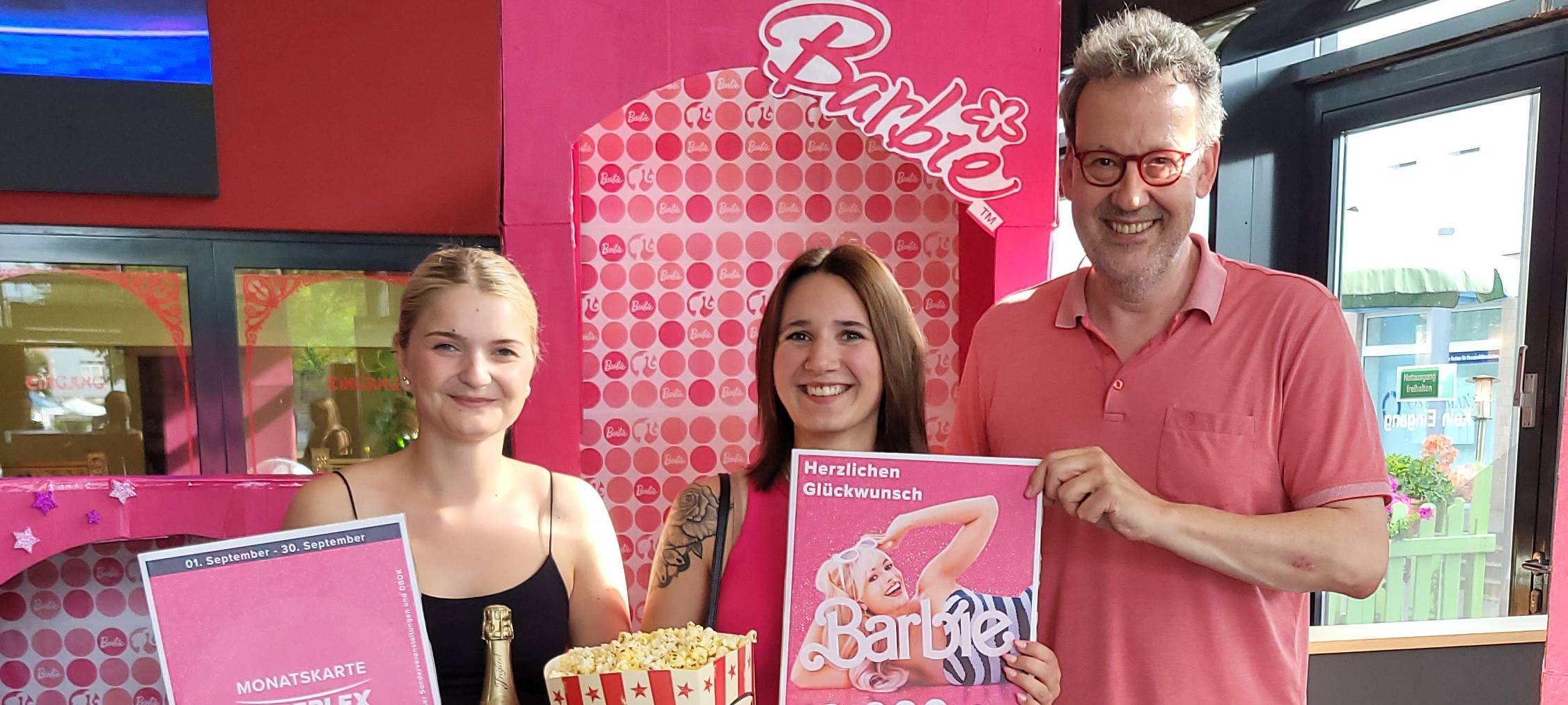 Riesenerfolg für "Barbie"-Film im Cineplex Hamm
