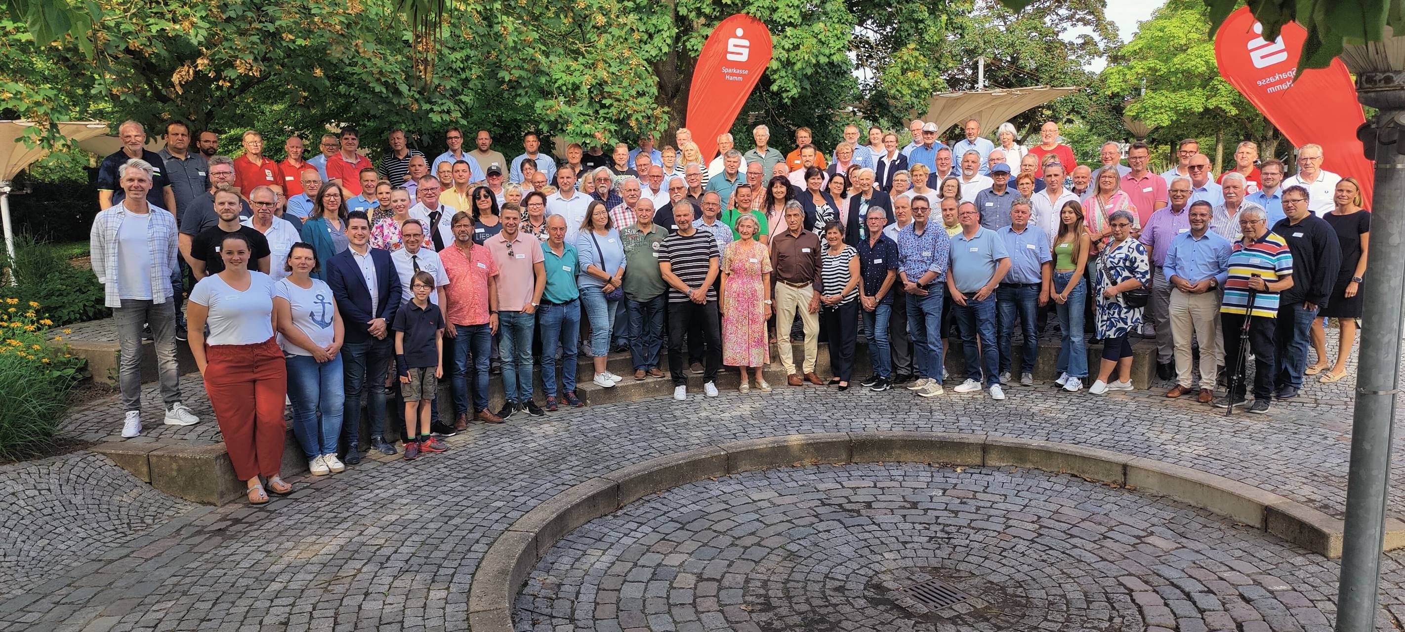 Gruppe von Ehrenamtlern