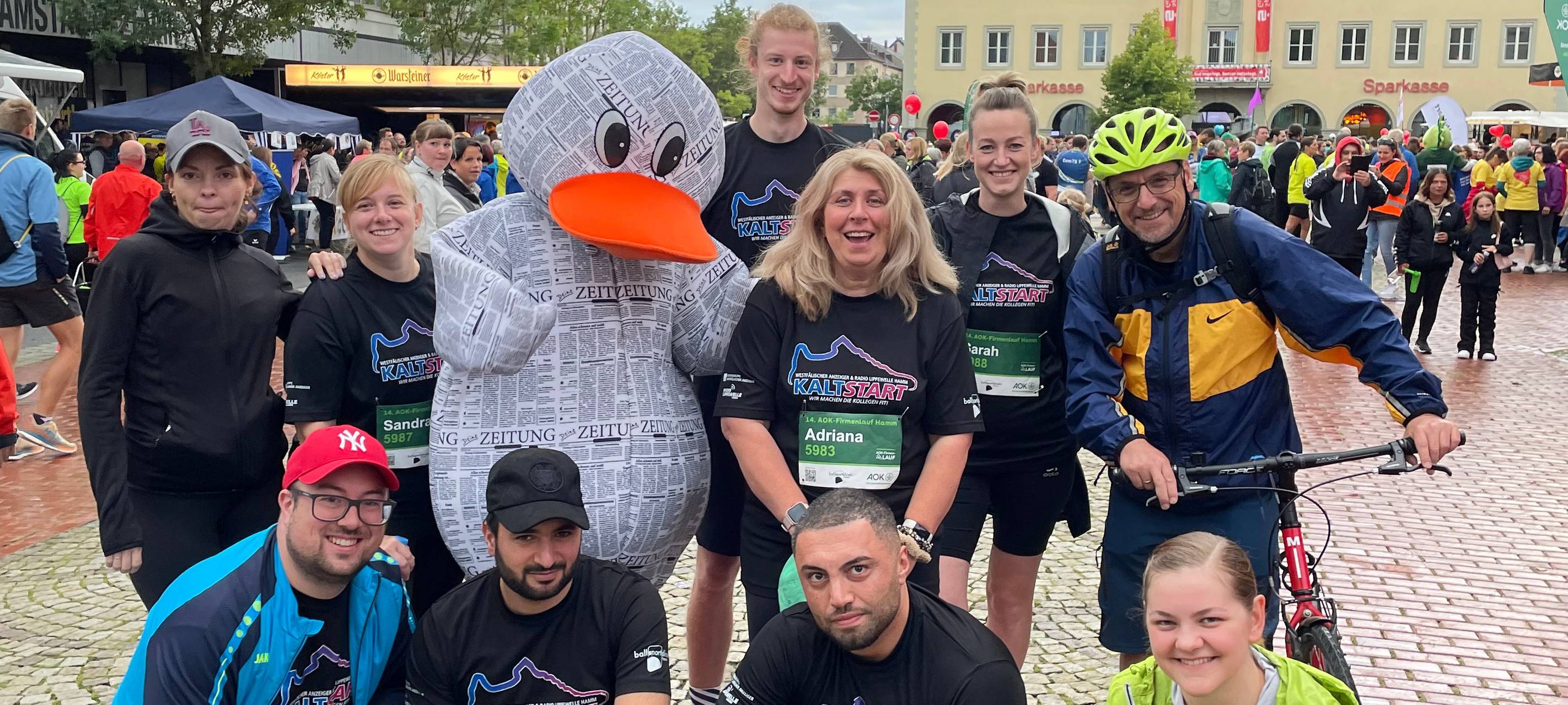 14. Firmenlauf in Hamm - und die Lippewelle ist mittendrin