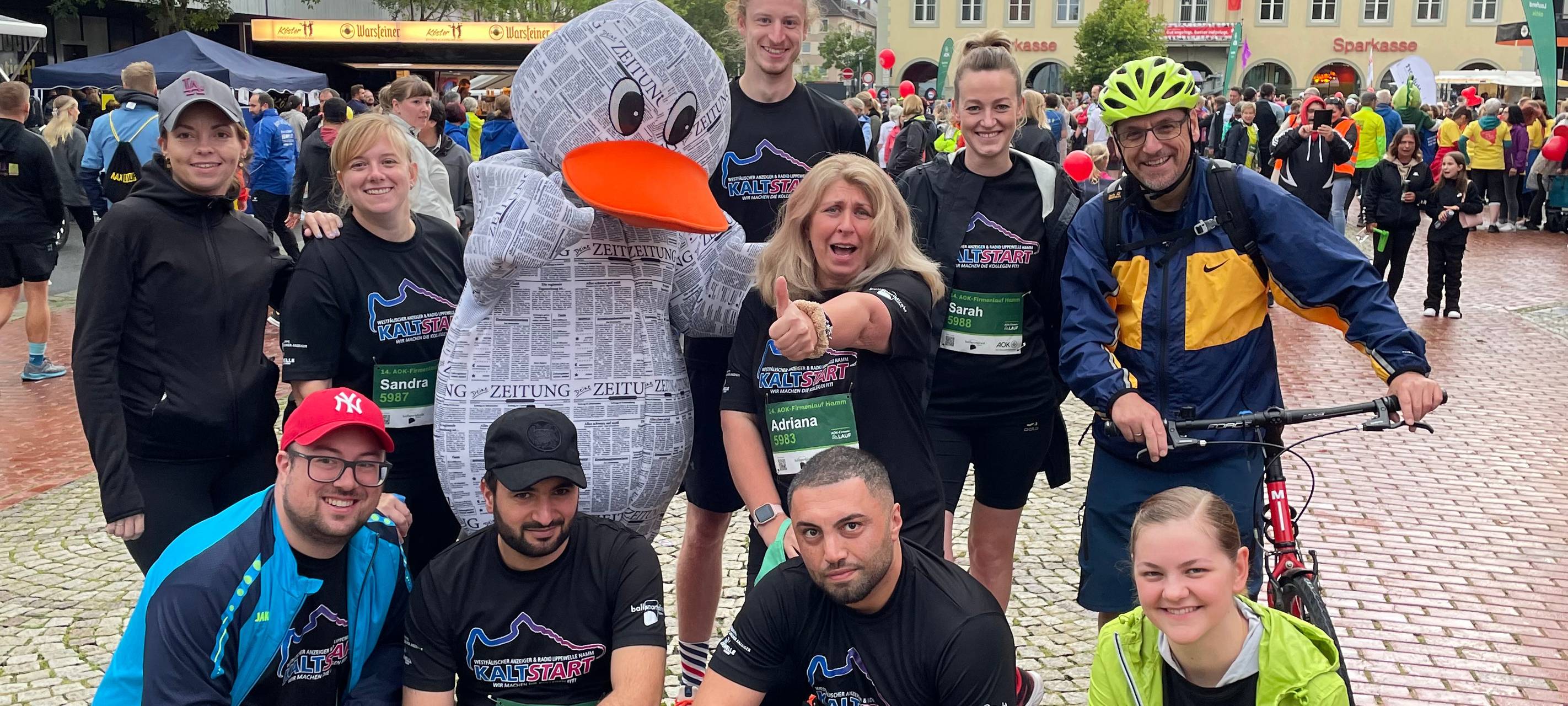 14. Firmenlauf in Hamm - und die Lippewelle ist mittendrin