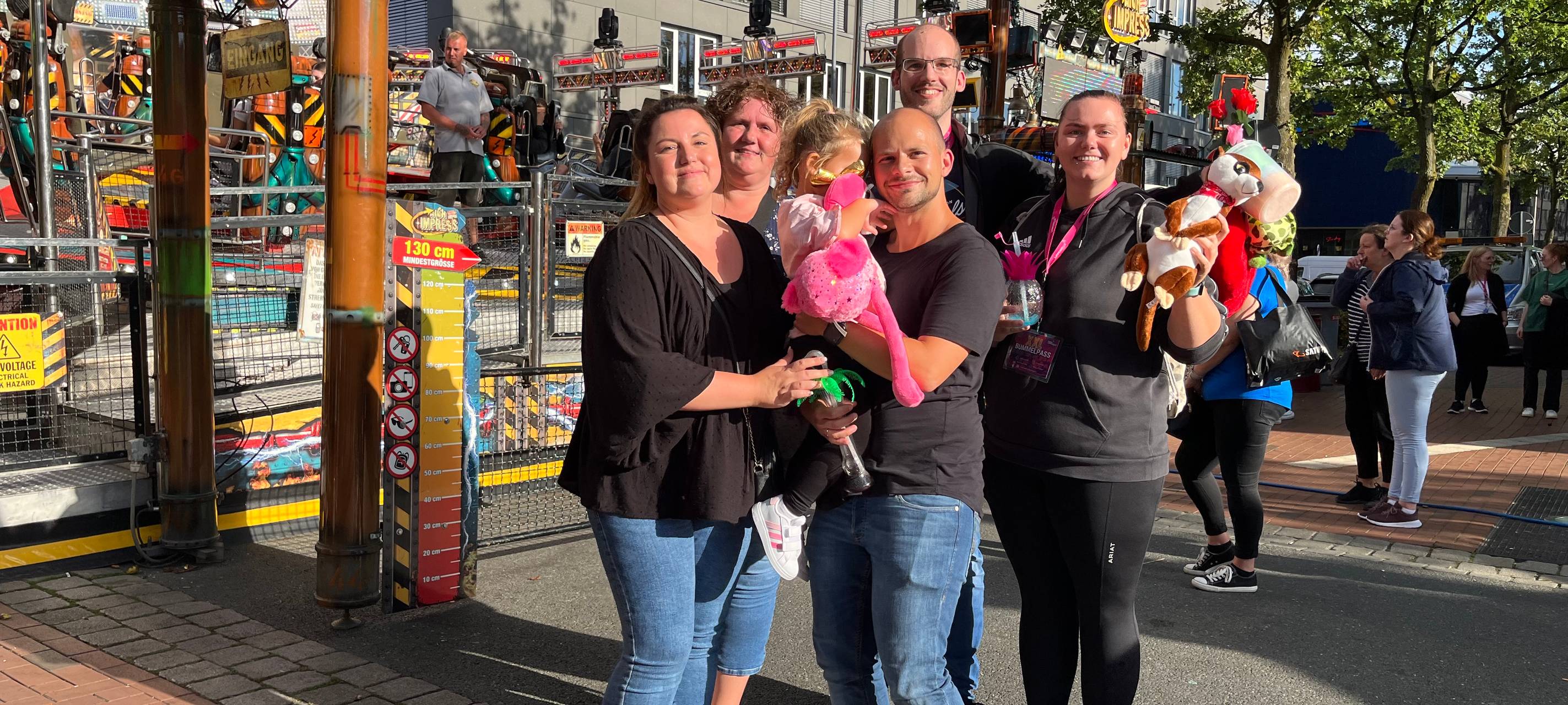 XXL-Bummelpassgewinner machen Stunikenmarkt in Hamm unsicher