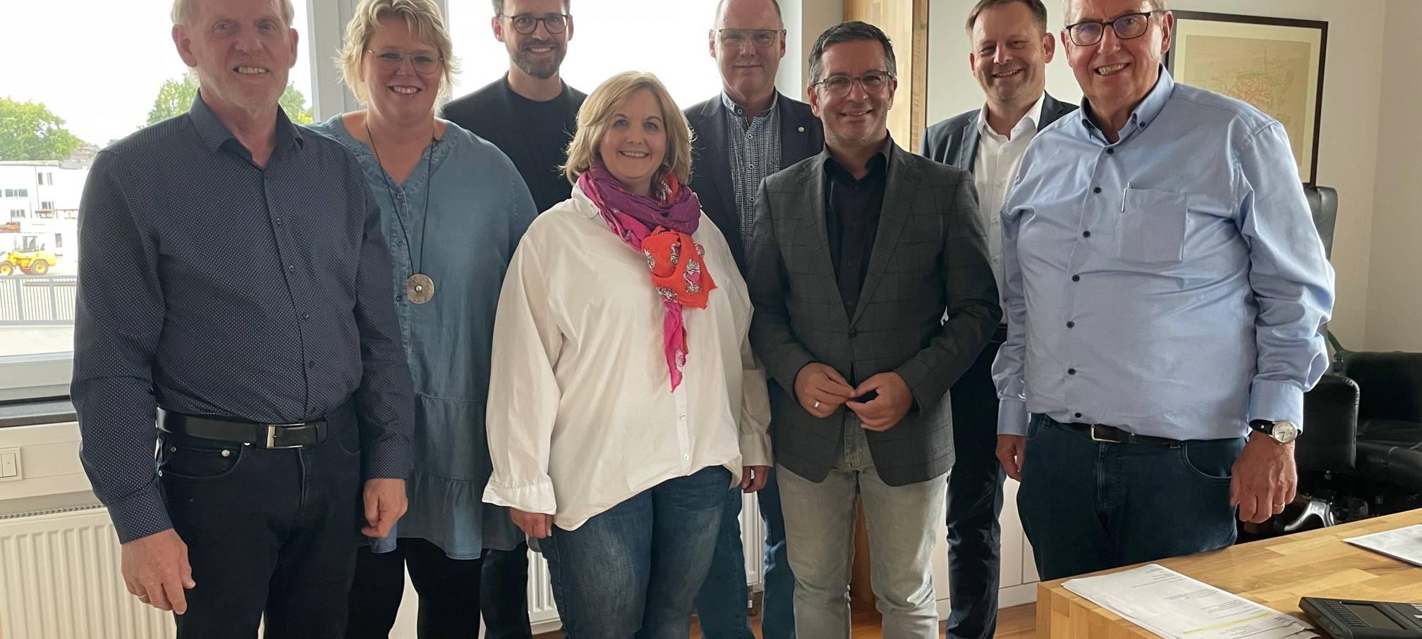 Firma Heckmann und Stadt Hamm stellt die neuen Bebauungspläne der Bezirksvertretung Bockum-Hövel vor.