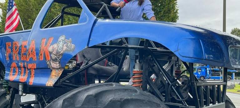 Backstage bei den Monstertrucks in Hamm